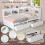 3ft White L-Shape Daybed, Charging Station&Storage 4