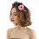 Colorful Simulated Flower Hairband Thin Side-Multicolour 6