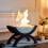 Large Fireplace 48cm Ethanol Firepit Fire Bowl Pot 3