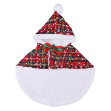 Christmas Cat Cape Costume Small Medium Dog Party Dress Up-M