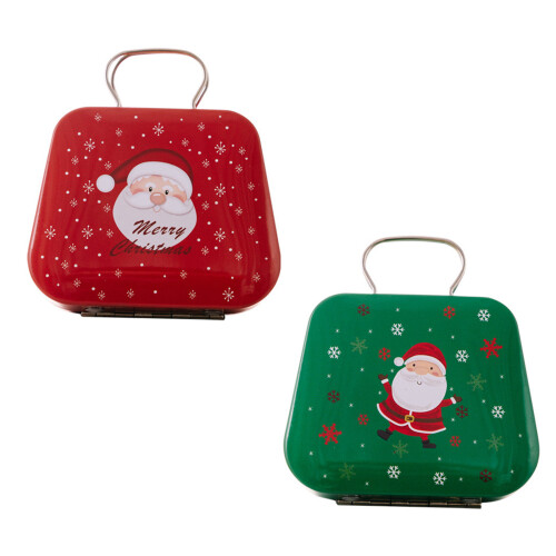 Convenient Christmas Storage Case Festival Iron Candy-AB model