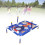 Cornhole-Set mit Sandsäcken, Wurfringe, 12