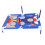 Cornhole-Set mit Sandsäcken, Wurfringe, 5