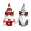 Christmas Deer Antler Hat Faceless Doll Meaningful-braid doll 2