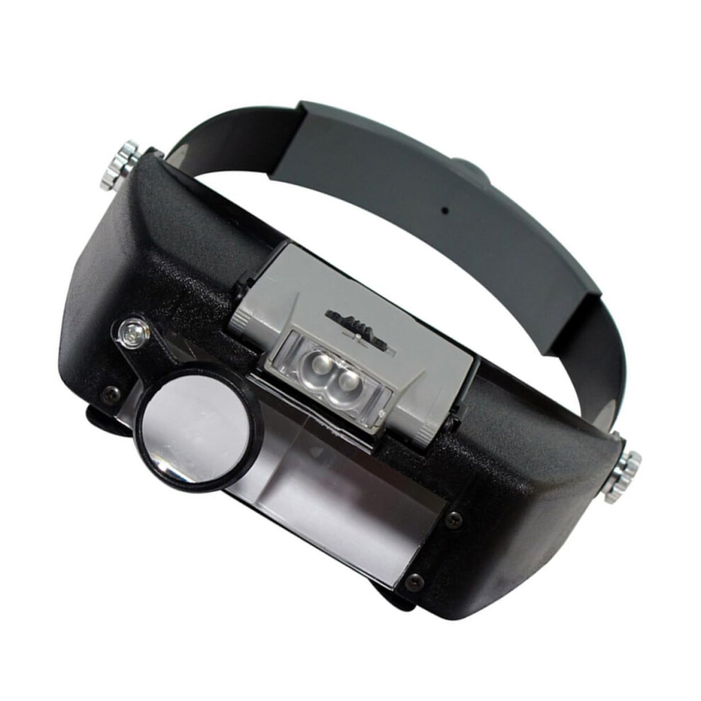 Head Mounted Magnifier Lightweight Practical For Glasses Repair, Watch Repair, Jewelry Loupe
