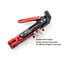 Aluminium verstellbares Kickstand-Dreibeinstativ für Motorrad