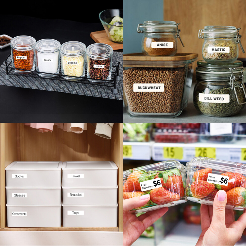 Thermal Label Paper Roll for Q30 Printer 14mmx30mm 210 Sheets White-image-OPC-PMH9BNH-NEW