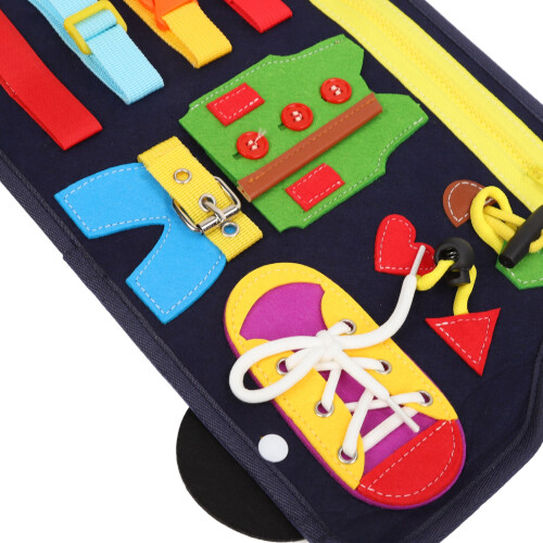 Sensory Activity Board Puzzle Bus for Dementia, Hand-Eye Coordination 2