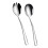 1 Set Salatlöffel Salatgabel Salat Servierbesteck (Silber) 1