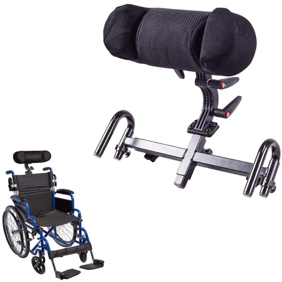 Adjustable Neck Support Headrest For Wheelchair, Potty Chair, Travel Chair - Universal Compatibility