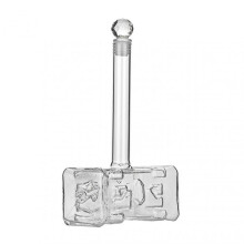 400ml Thors Hammer Glass Wine Bottle Creatives Vodkas Jug for Bar