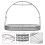 Wrought Iron Kaffeetassenhalter Tee Set Abtropffläche 4