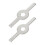 1 set, 2 , edelstahlzubehör für (silber) 3
