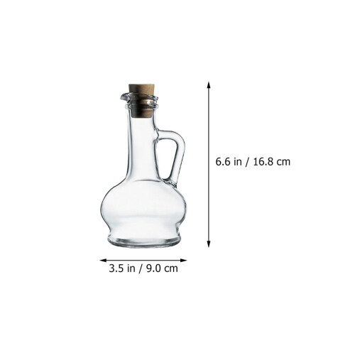 Haushalts Ölflasche Öldispenser Essigflasche Handölflassche 2