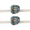 2Stk. Stoffblumen Vorhangbinder Halteband Seil 2
