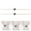 2Stk. Stoffblumen Vorhangbinder Halteband Seil 5