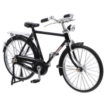 mini fahrrad modell aus legierung mit sockel und befestigungsmaterial