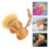 Raindrops Holz Spülbürste Mit Griff 1 Set 7