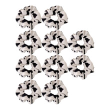 10 kuhmuster haargummis elastische scrunchies