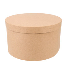 1 satz runder pappschachteln aus kraftpapier für kuchen cupcakes