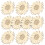 10 holz sonnenblumen dekoelemente hängend 11