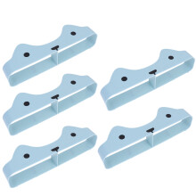 5Stk Blauer Hausschuhhalter Wandmontage Platzsparend & Elastisch