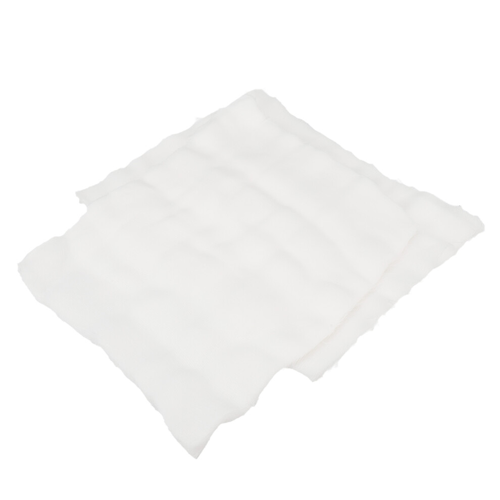 White 100Pcs Soft Disposable Cotton Gauze Face Masks For Beauty Salons