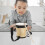 set educatieve kinderpercussie-instrumenten met schapenvacht 's 10