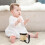 set educatieve kinderpercussie-instrumenten met schapenvacht 's 11