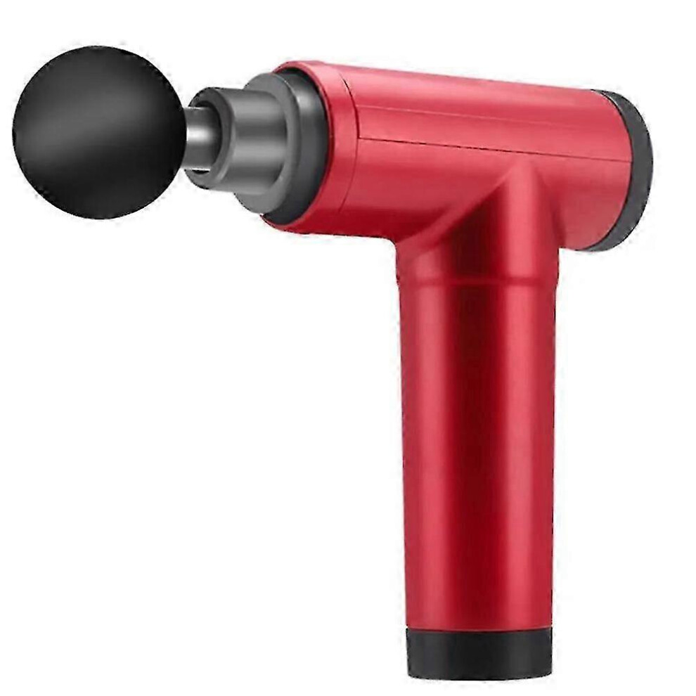 Red Massage Gun, Handheld Muscle Massage Gun