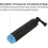 Floating Hand Grip, Handler for Action Cam, Diving Monopod 3