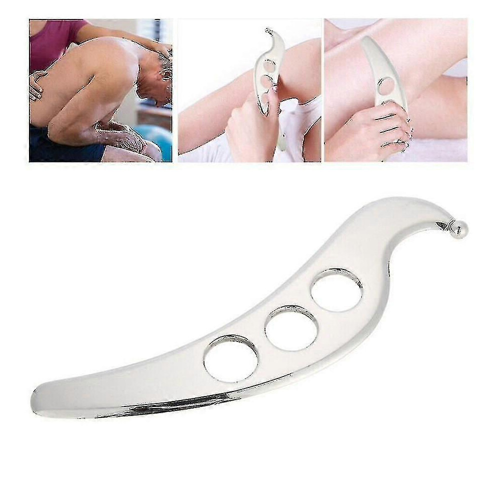 Stainless steel Gua Sha tool, manual massager, scraping, physiotherapy, healthy tool, myofascial pain relief, tissue mobilization