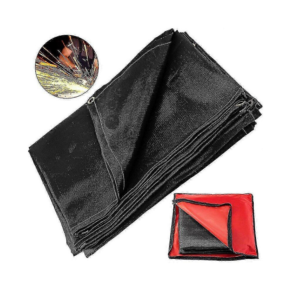 Kikidex (As Show, One Size) "X Welding Welder Fire Blanket Fiberglass 10' X 10' Heavy-Duty"