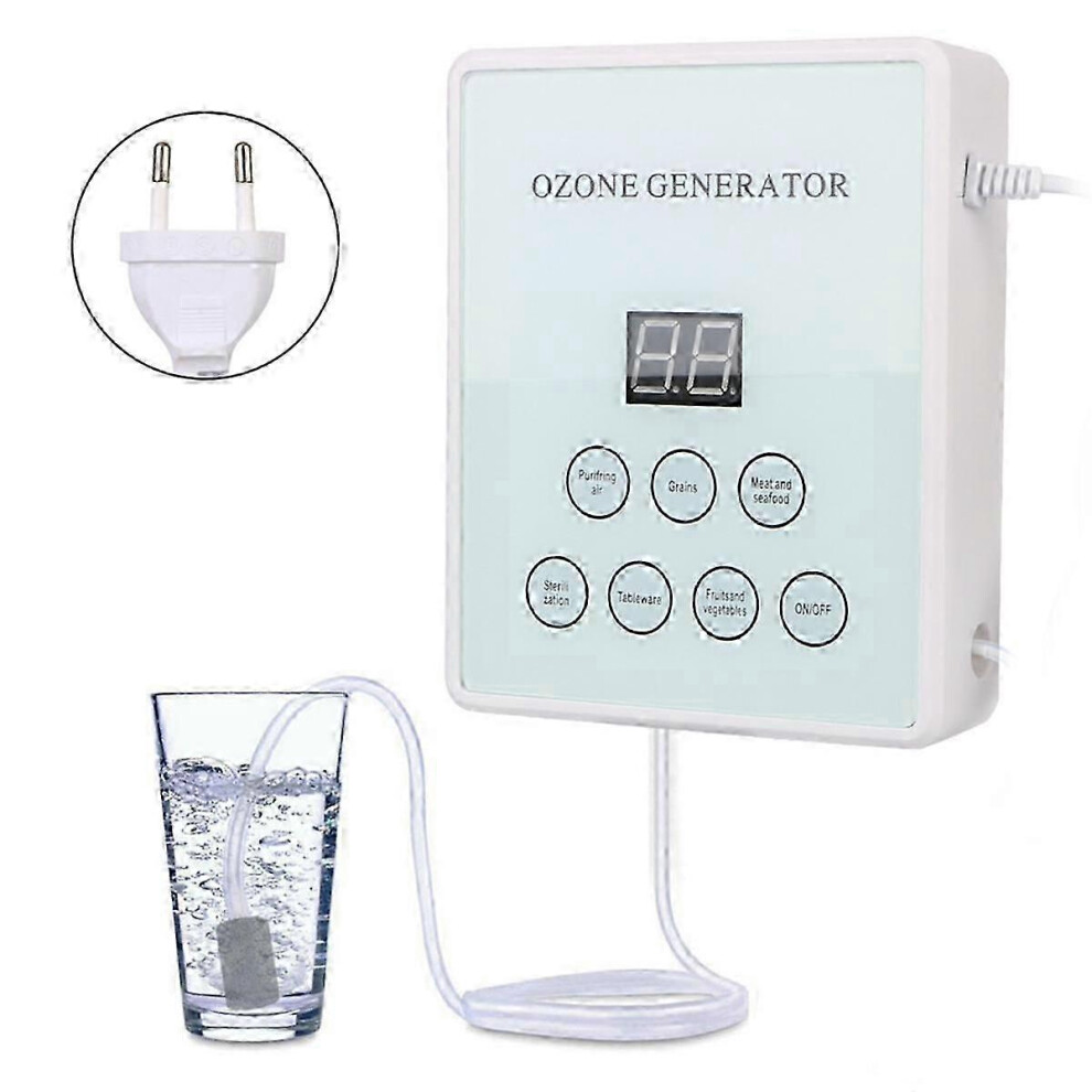 Kikidex (As Show, One Size) Active Ozone Generator Smart Fruits And Vegetable Disinfection Machine Disinfector Multi Functional