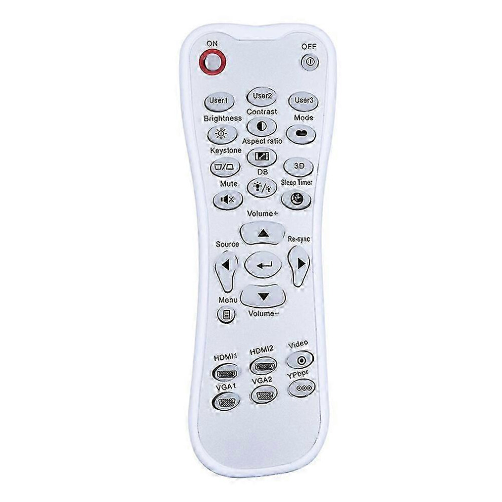 Kikidex (As Show, One Size) Remote Control For Optoma Projector Hd26 Gt1080 Hsf836 Hdf537st