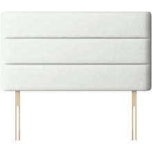 (King Silver)Plush Velvet Horizontal Lined Headboard