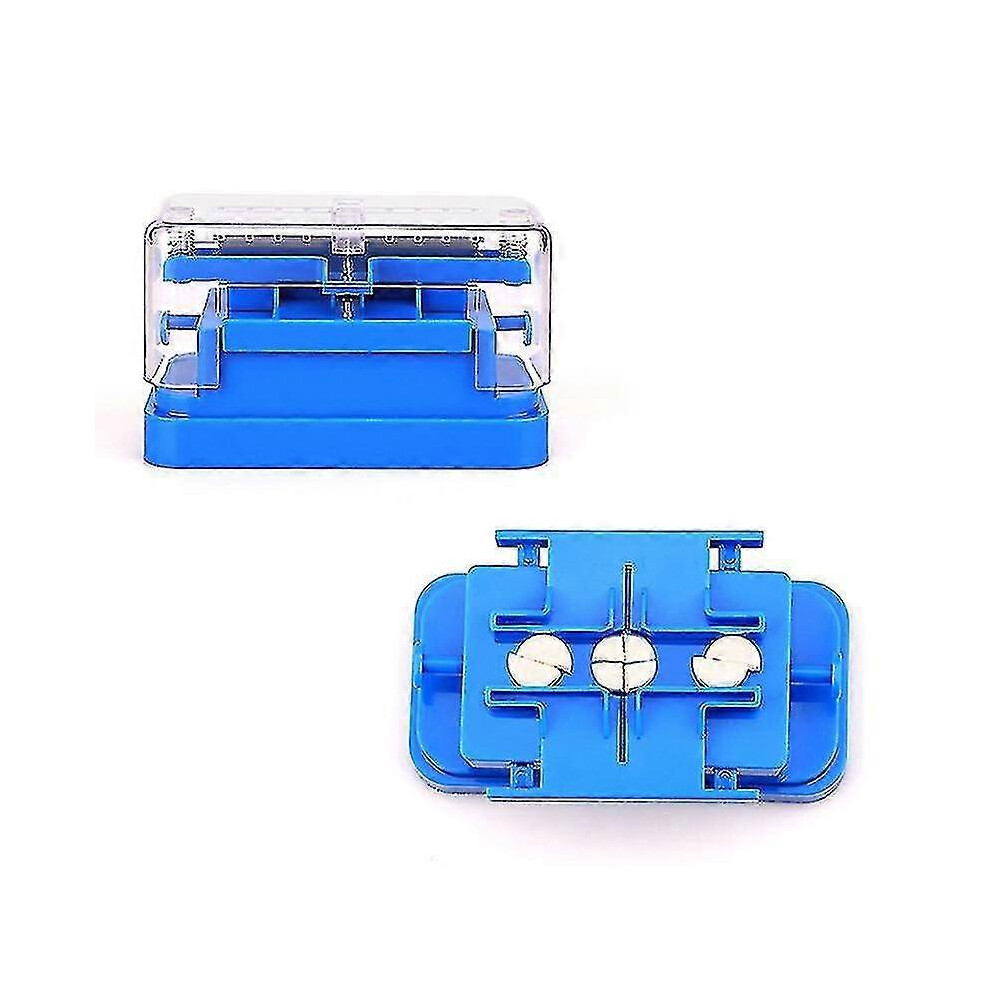 Kikidex (As Show, One Size) Pill Splitter 1/4 1/2 Splitting Automatically Pill Alignment Pill Cutter