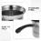 1 set kochtopf mit , frittiertopf, saucepan 8