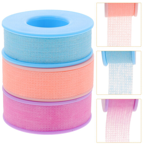 3 Rolls Silicone Gel Lash Tape Strips Eyelash Adhesive Comfortable 2