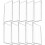 10pcs transparent banknote cases for and protection 4