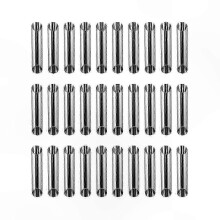 30-Pack Stainless Steel Cannoli Tubes Non-Stick Danish Pastry Mold Set