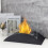 Tabletop Fire Bowl Pot 25cmL Fireplace Bio Ethanol 4