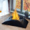 Tabletop Fire Bowl Pot 25cmL Fireplace Bio Ethanol 8