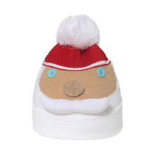 Knitted Christmas Hats Xmas Holiday Cap for New Year Santa-I