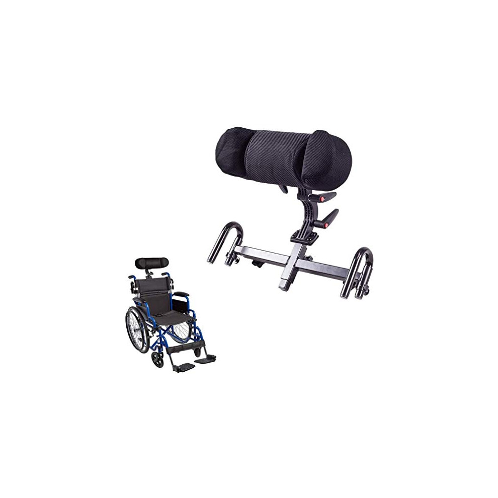 Neck Pillow Adjustable Headrest Cushion For Universal Wheelchair, Mobile Potty Chair, And Travel Chair
