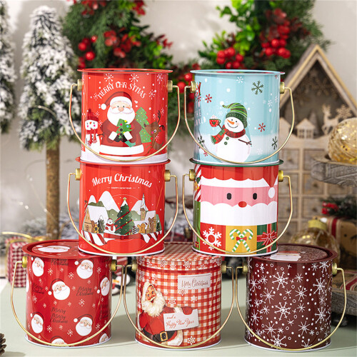Pack of 2 Christmas Treat Candy Box with Handle-G style 2