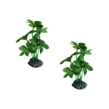 Fish Tanks Leaf Plant Ornaments Aquarium-Orchid grass