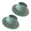 Doll Sun Hat With Ear Cutouts Empty Top Straw Hat -Water Green 1