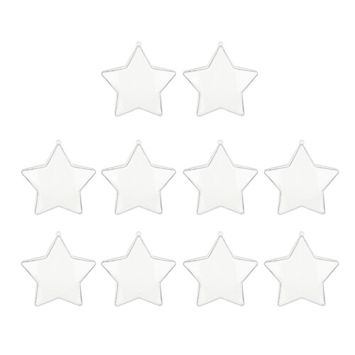 10Pcs Unique Candy Vessel for Storing Assorted-Pentagram 10cm