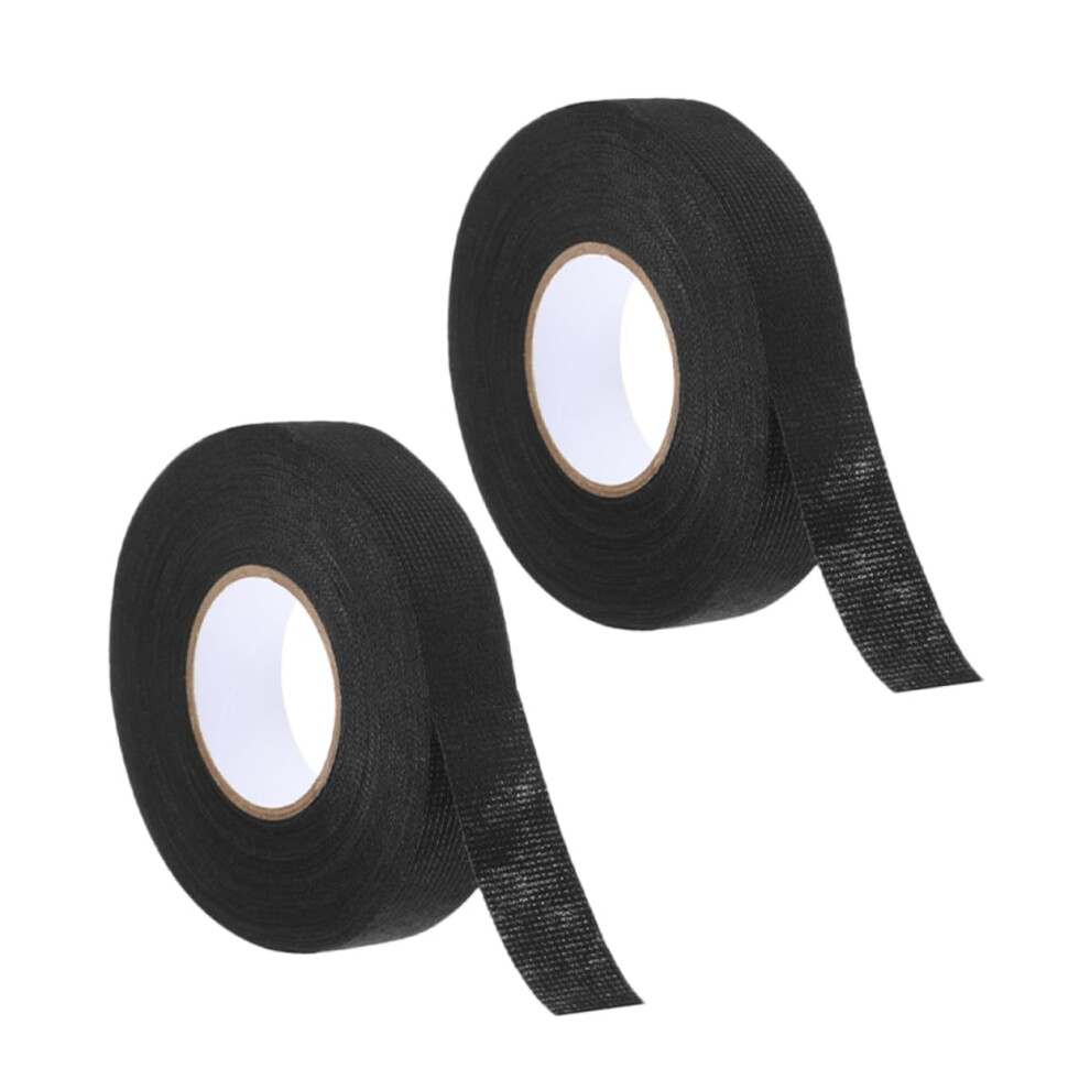 Car Vinyl Tape 2 Rolls High Temp Resistant Wire Harness Tape For Noise Damping Insulation And Vibration Reduction 9393856733279